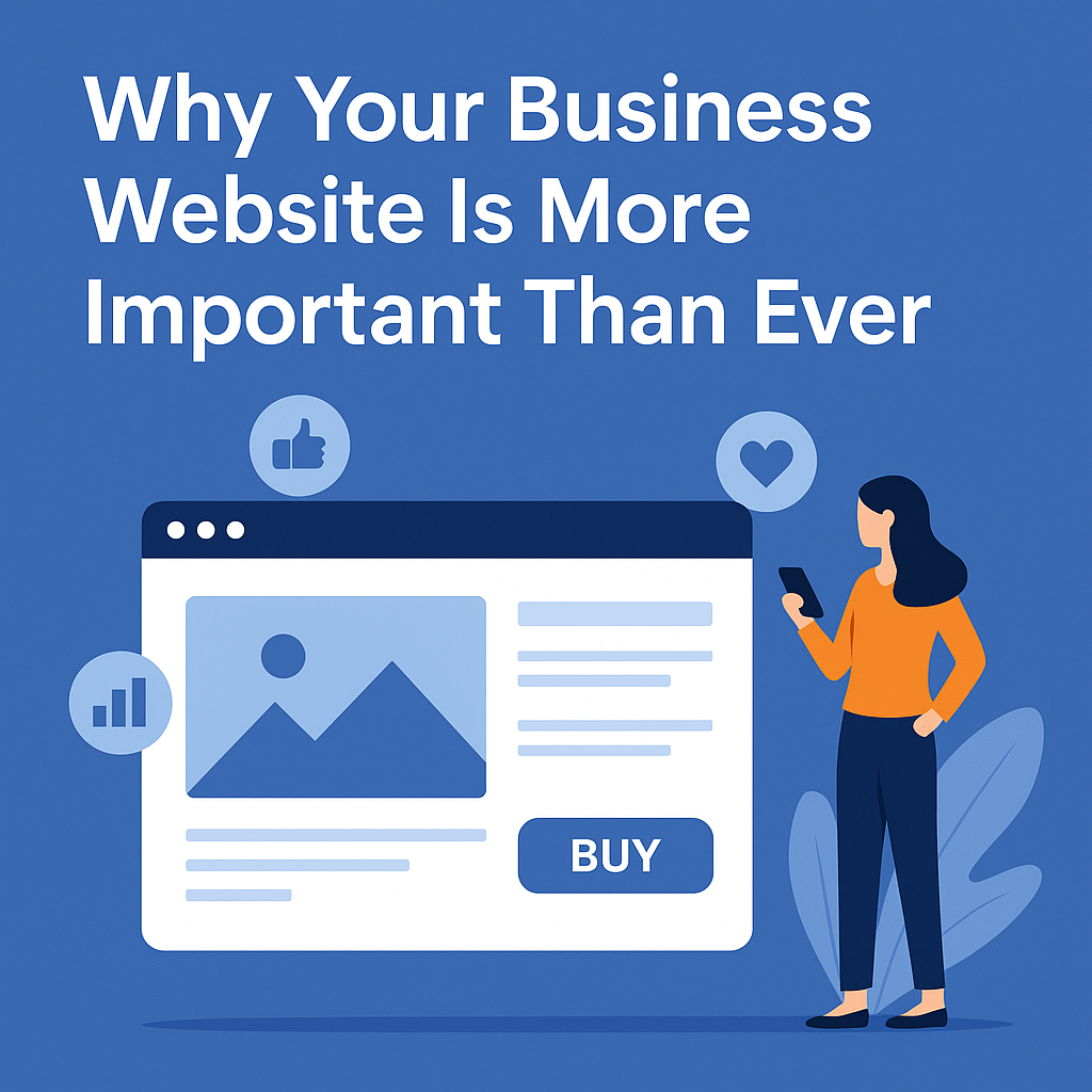 Why Your Business Website Is More Important Than Ever in 2025