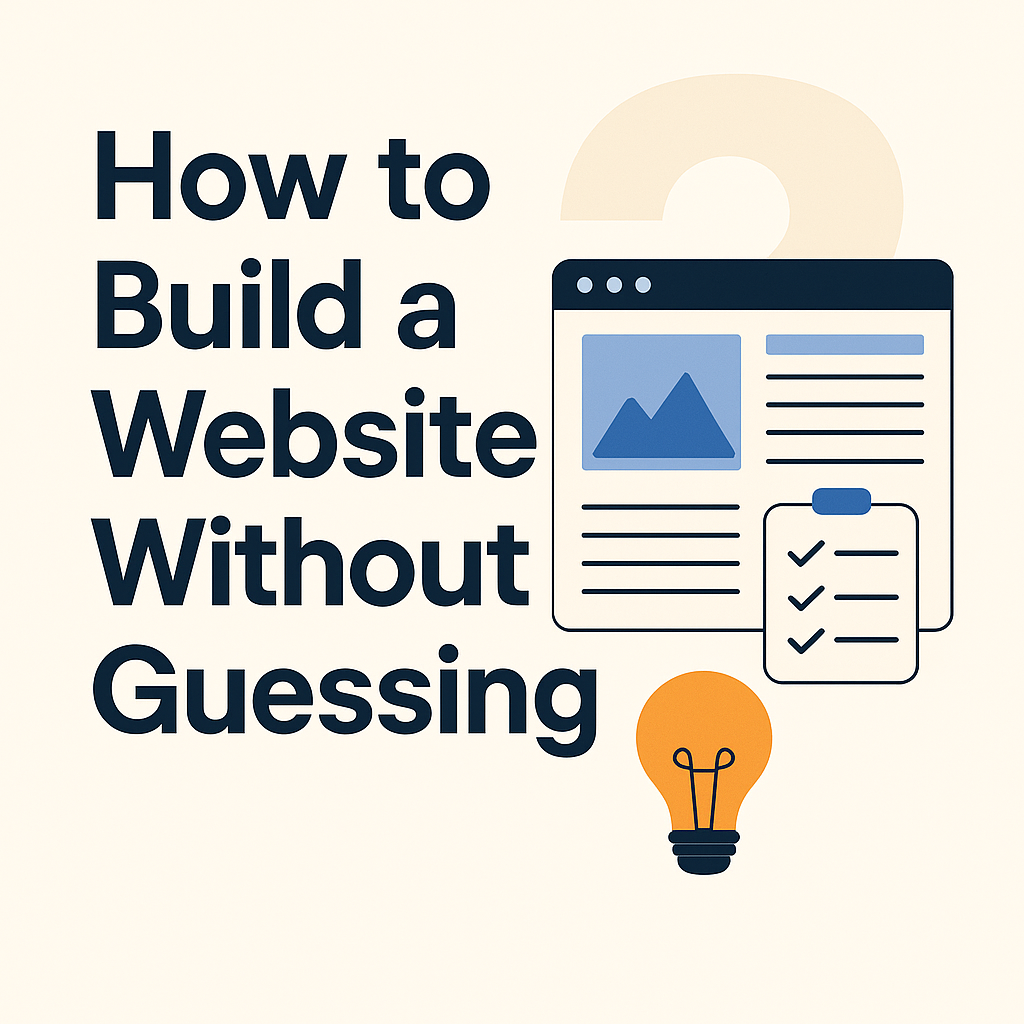 How to Build a Website Without Guessing