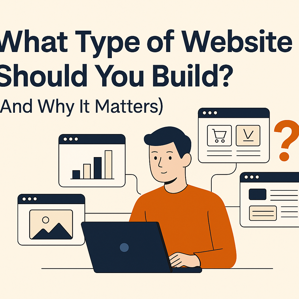 What Type of Website Should You Build? (And Why It Matters)