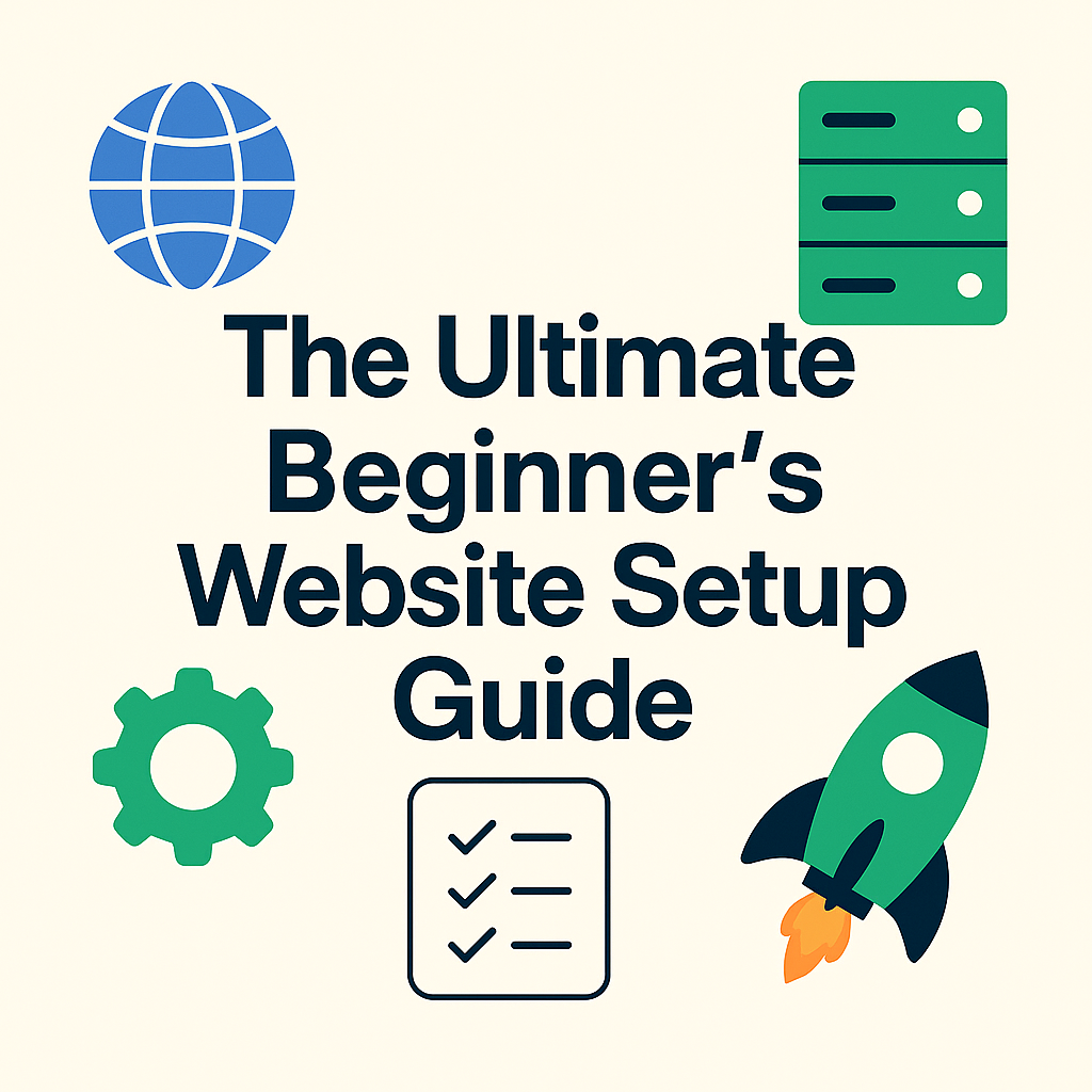 The Ultimate Beginner’s Website Setup Guide (with Infographic)