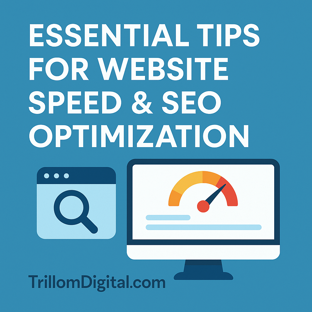 Essential Tips for website speep and seo optimiztioni