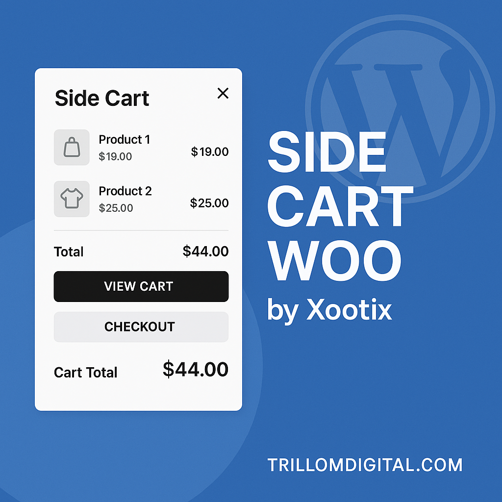 Side Cart Woocommerce by Xootix