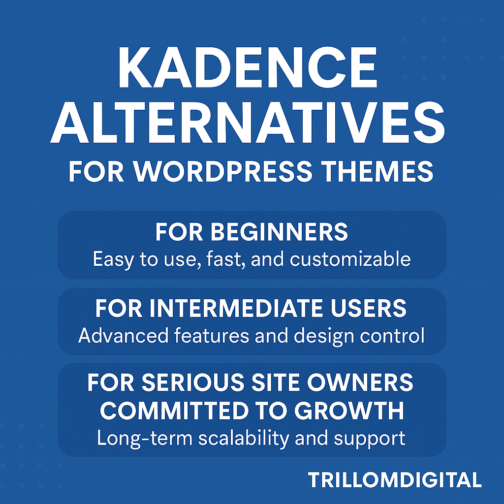 Kadence theme Review